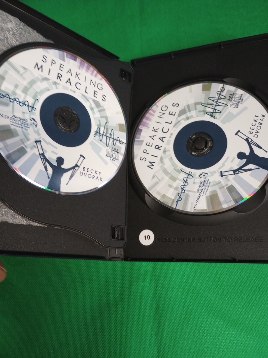 SPEAKING MIRACLES Becky Dvorak 3-Audio CD Set