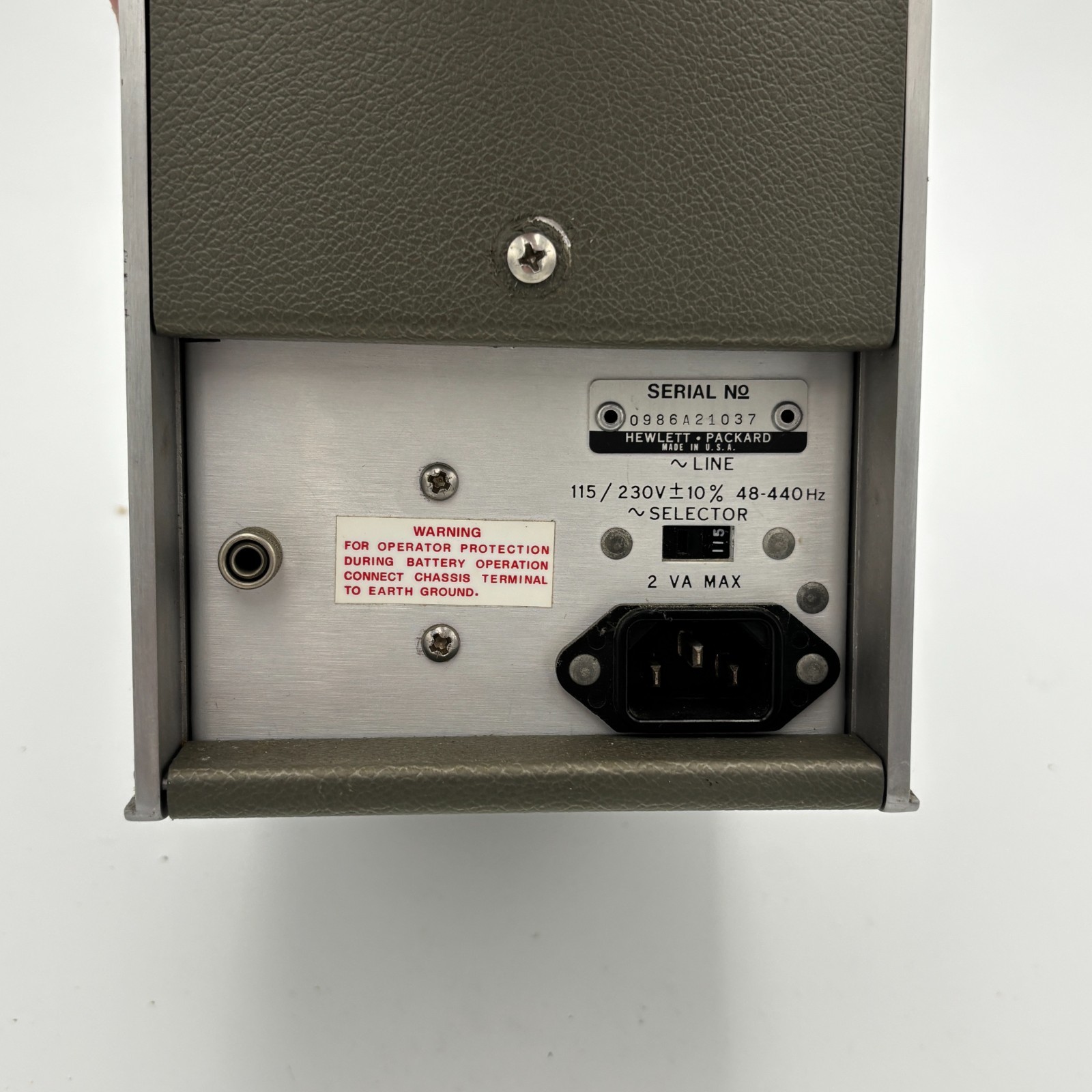 HP Model 403B R.M.S. AC Voltmeter -NO Cables - Clean - UNTESTED