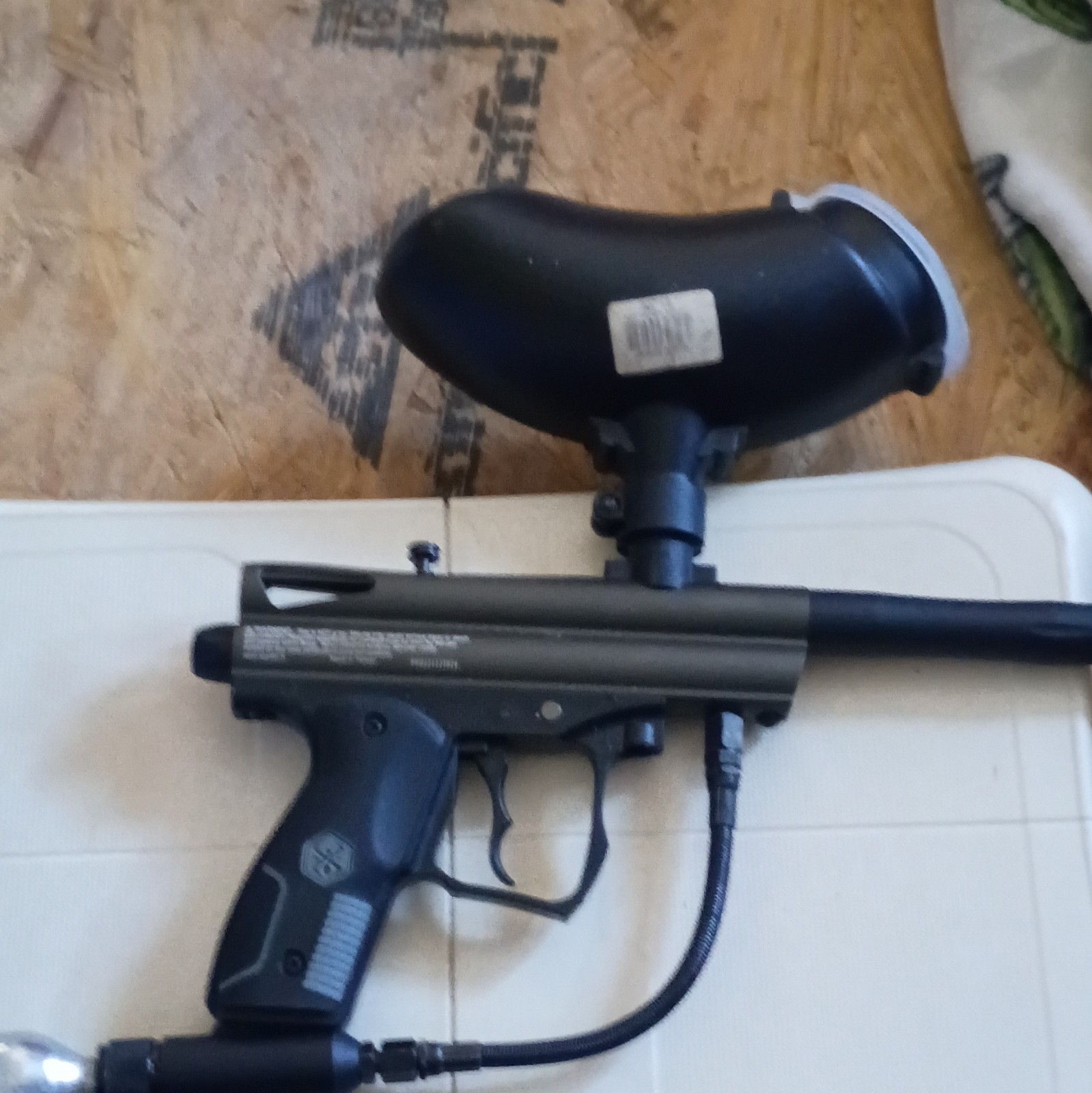 Spyder Victor Mechanical Paintball Marker Black Semi-Auto Firing Mode