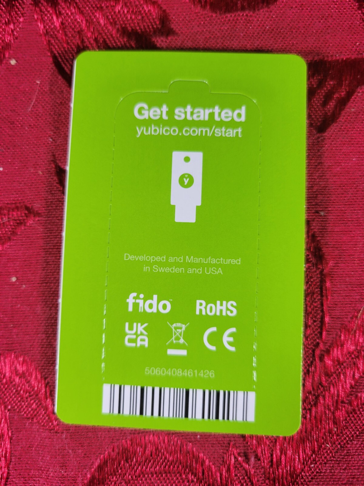 Yubico: YUBIKEY 5 - NFC Two Factor Authentication USB & NFC Security Key
