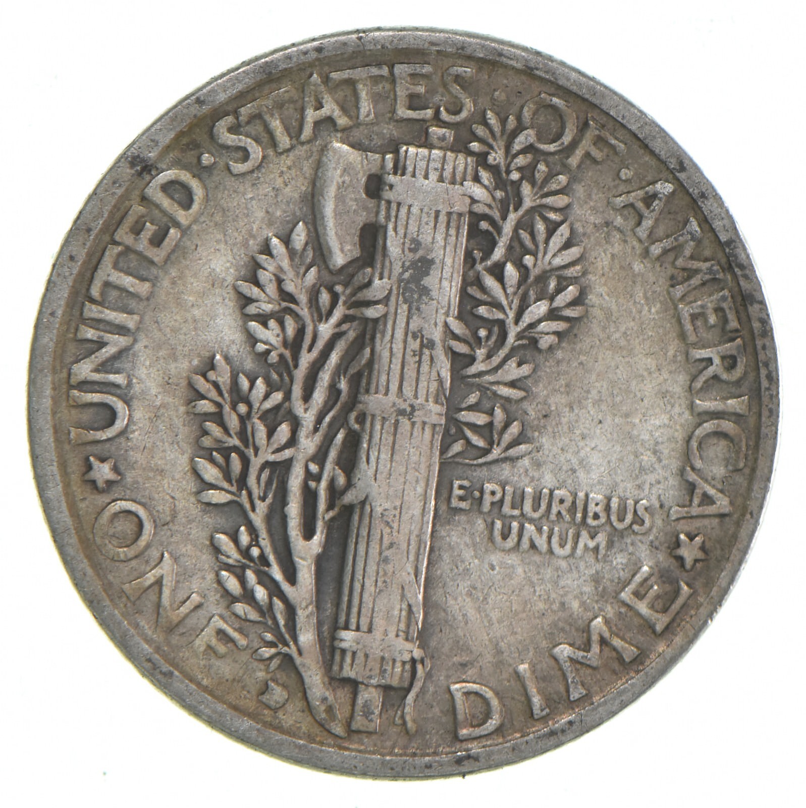 VG+ 1929-D Mercury 90% Silver Dime