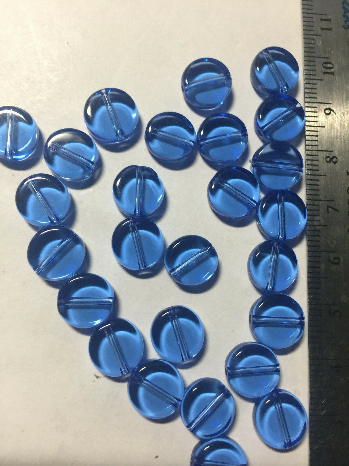 Czech Flat Circle Coin Beads All Sizes