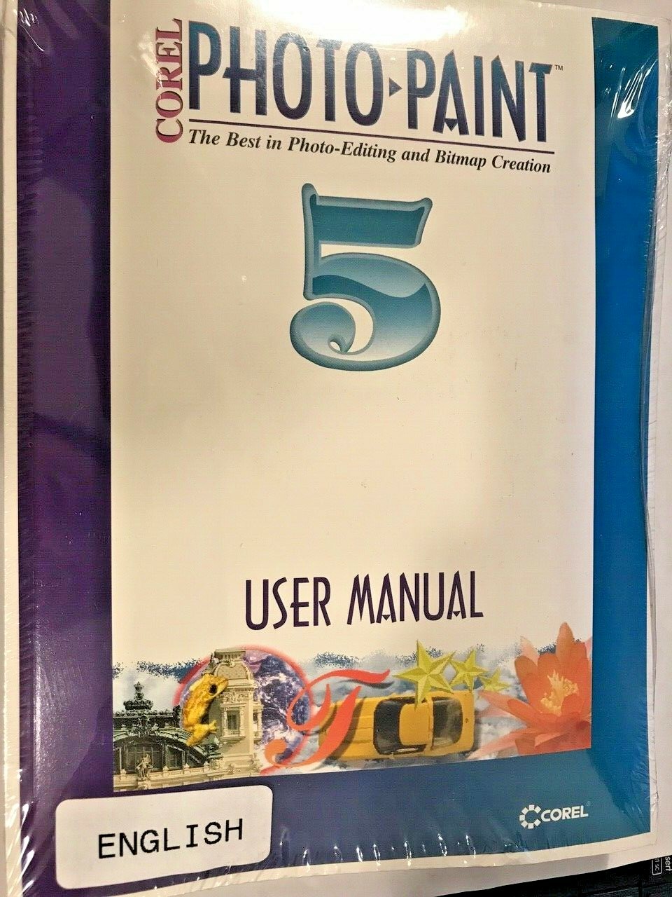 VINTAGE NEW SEALED 1995 COREL PHOTOPAINT VER 5 WINDOWS 3.1 SOFTWARE RM4-SW4