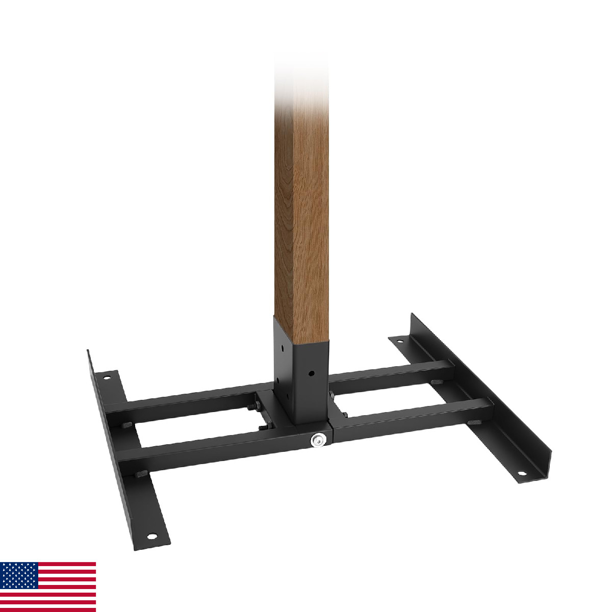 Jtzfd 2X4 Shooting Target Stand Base Double T-Shaped Steel Targets Base For