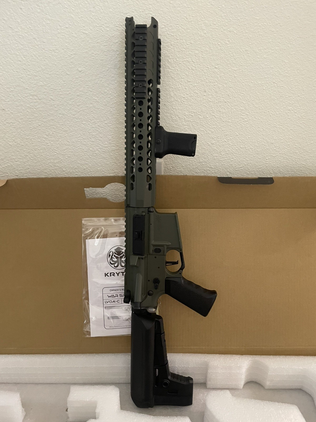 WarSport LOVA-S Foilage Green Airsoft Gun 350 FPS