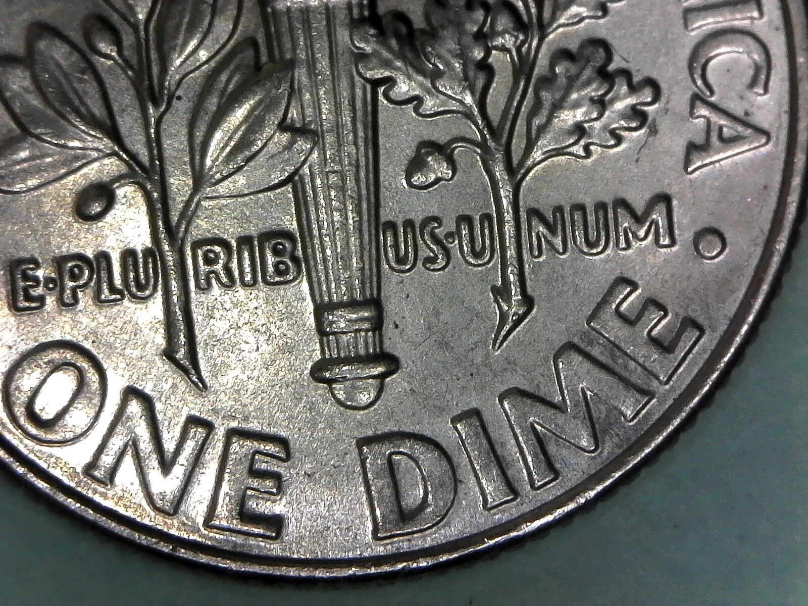2021 Misaligned Off Center Obverse Reverse Dime