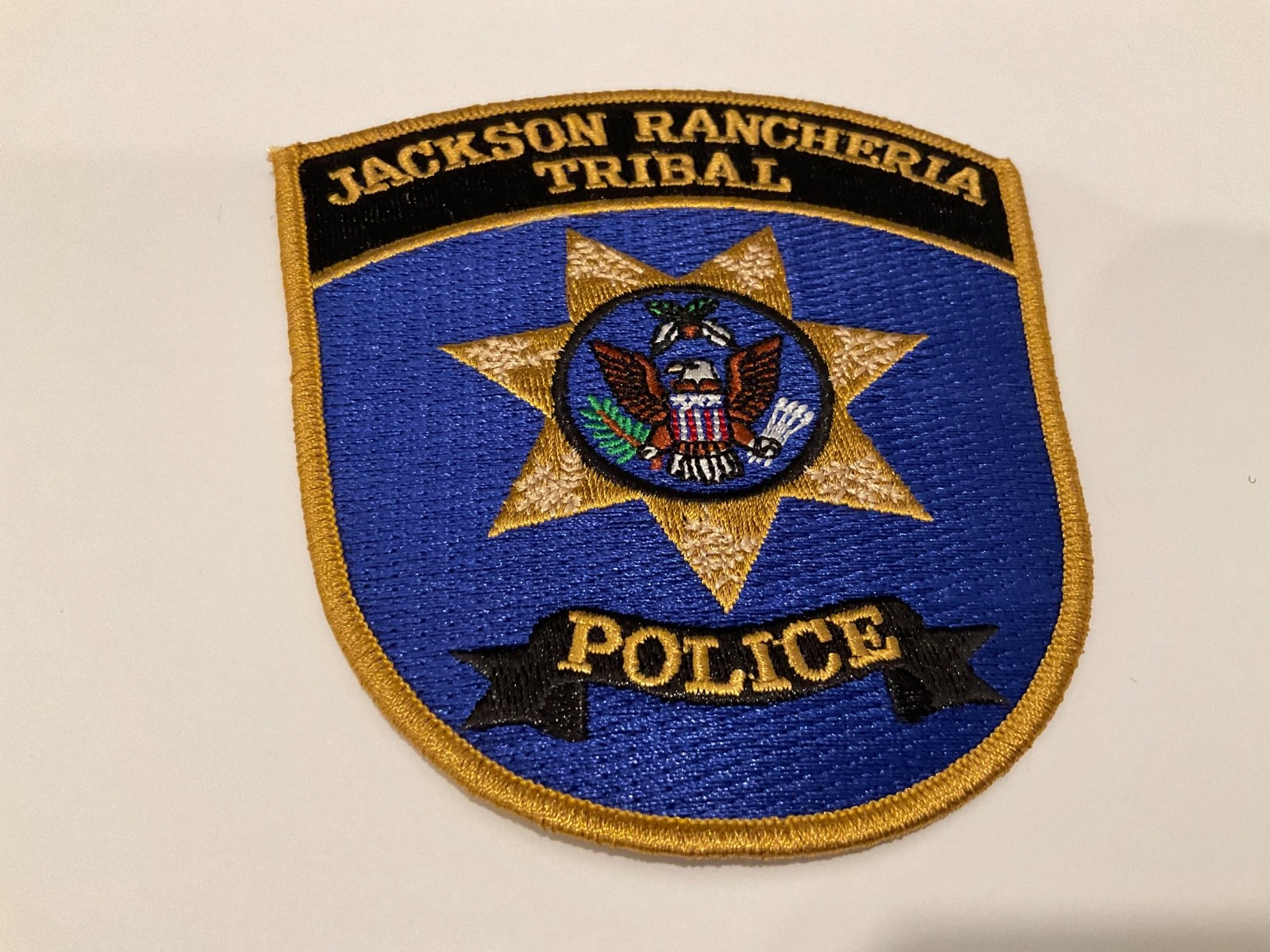Jackson Ranchería Tribal Police State California CA