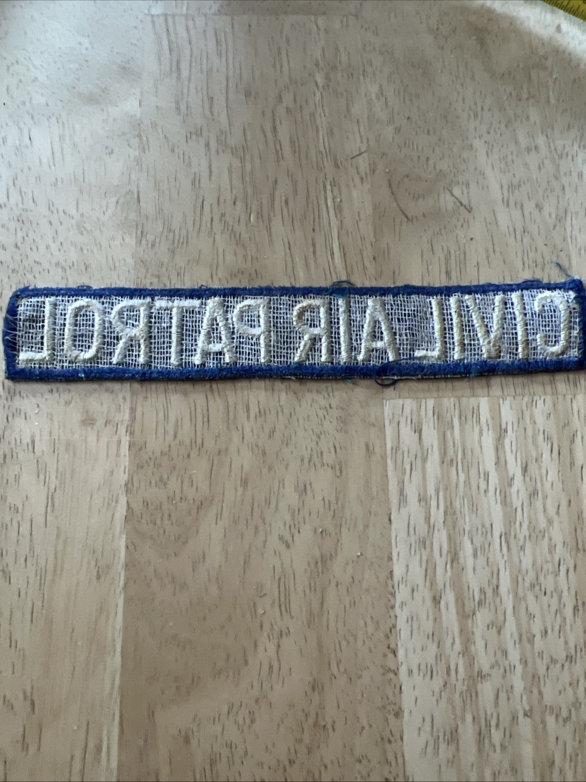 USAF Civil Air Patrol name tape Patch