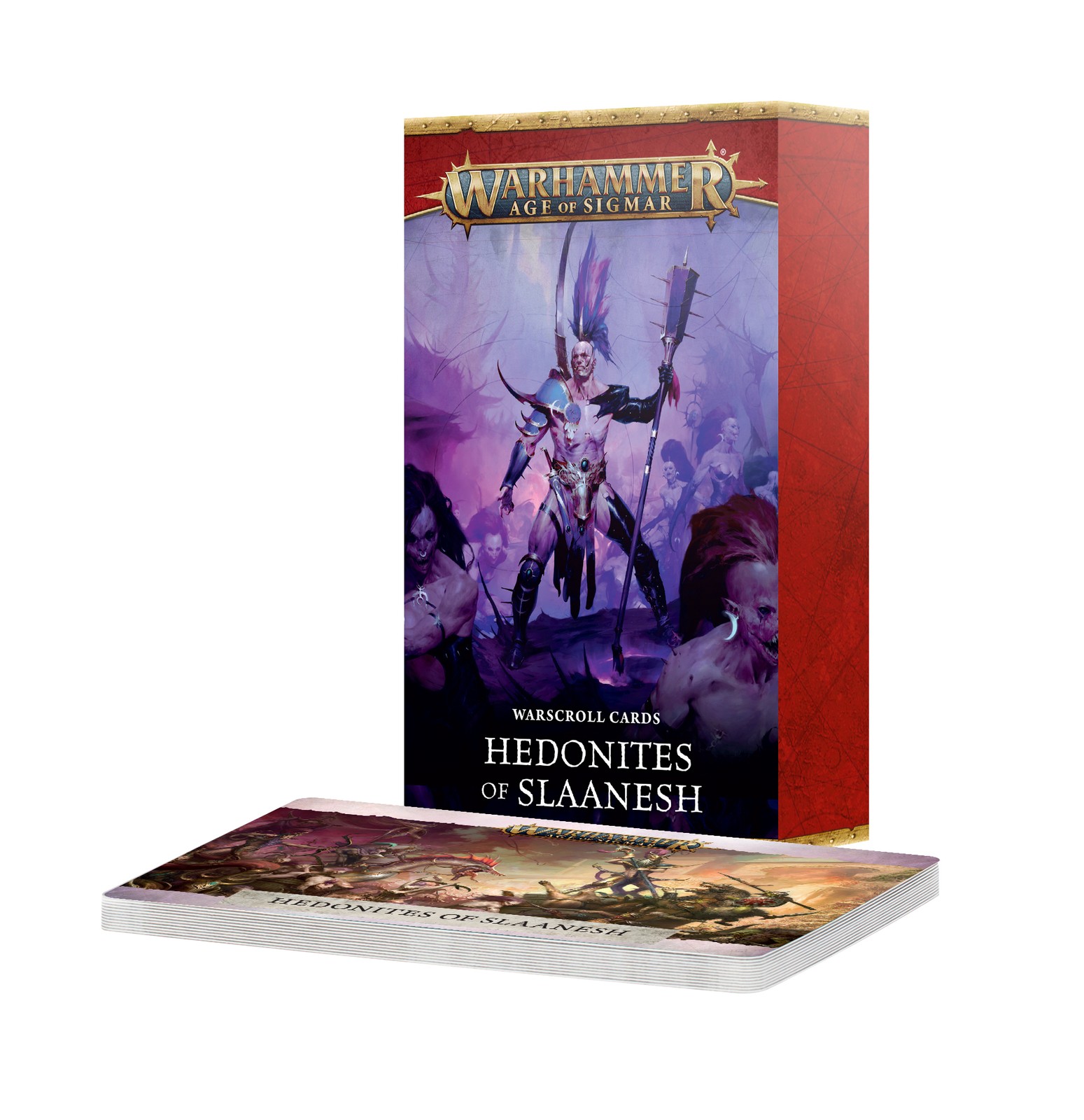 4th Edition Warscroll Cards: Hedonites of Slaanesh Warhammer Age of Sigmar