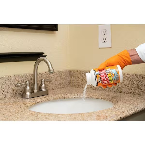 Instant Power Crystal Drain Opener 16oz Cuts Through Clogs & Soap Grease 1 Pack