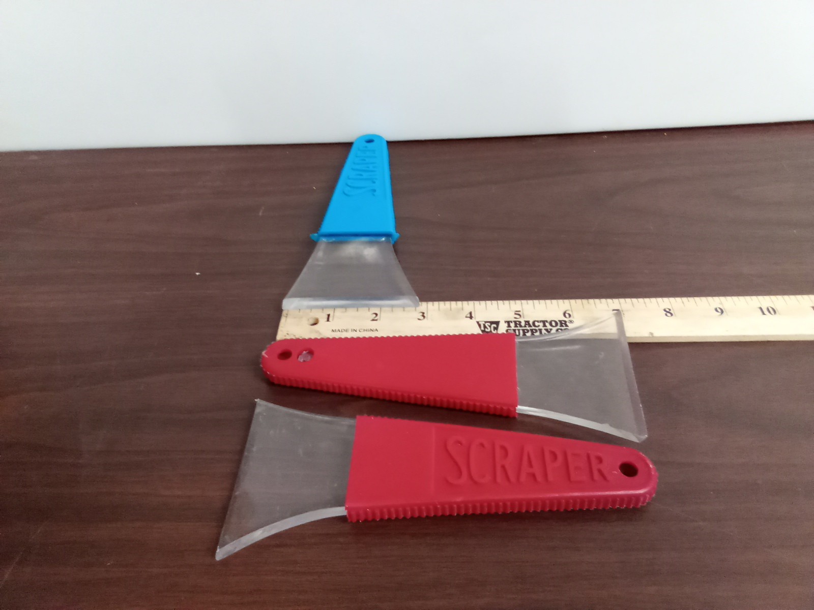 Miscellaneous Set Of Three Windshield Scrapers Free Shipping