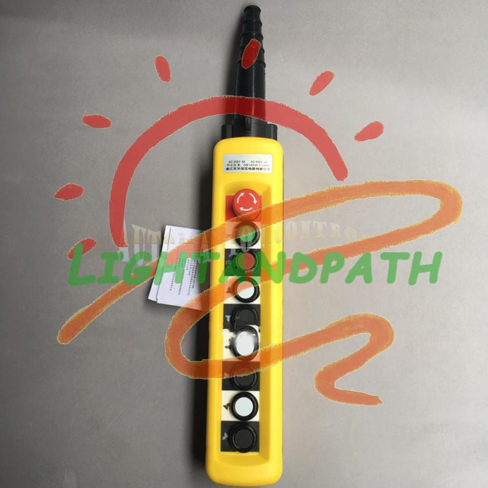 For XAC-A8913 Pendant Control Stations Crane 8 Pushbutton Switch #ZMI~