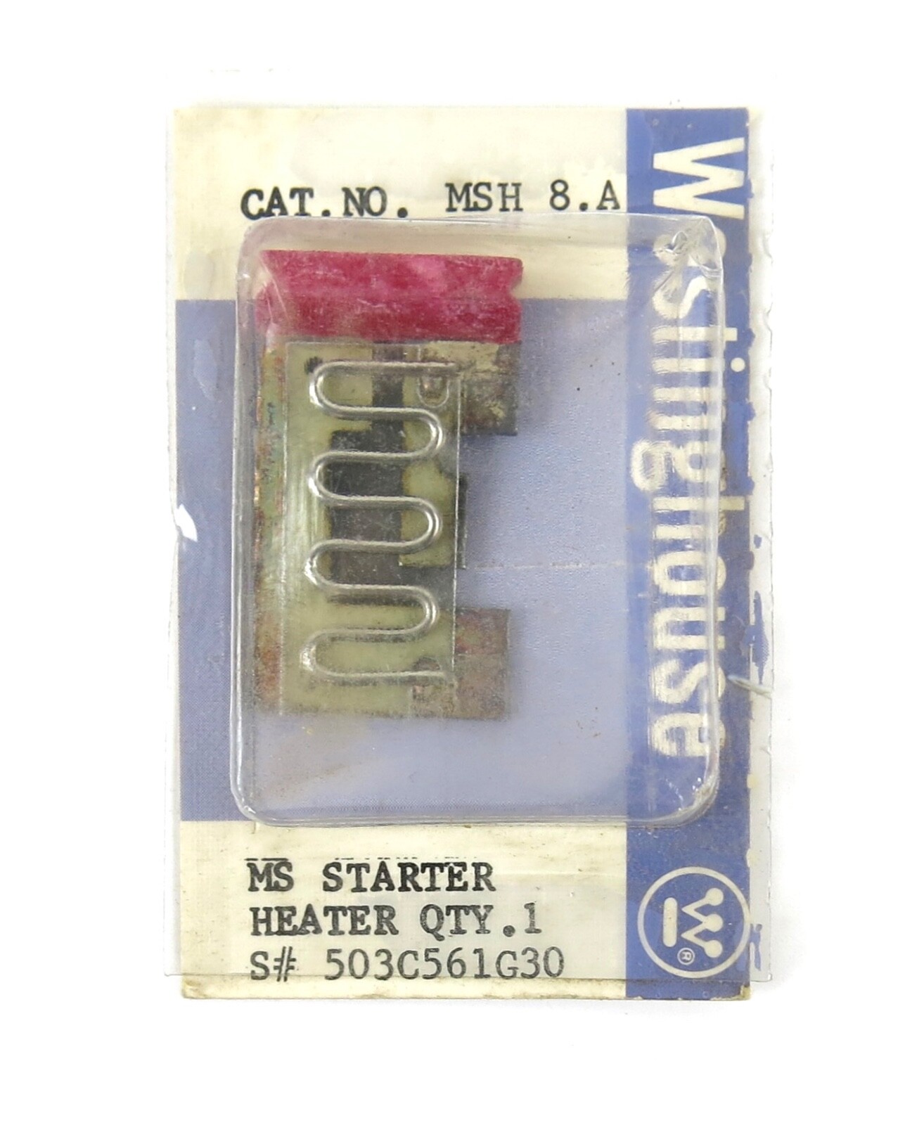 Westinghouse MSH 8.A Overload Heater Element