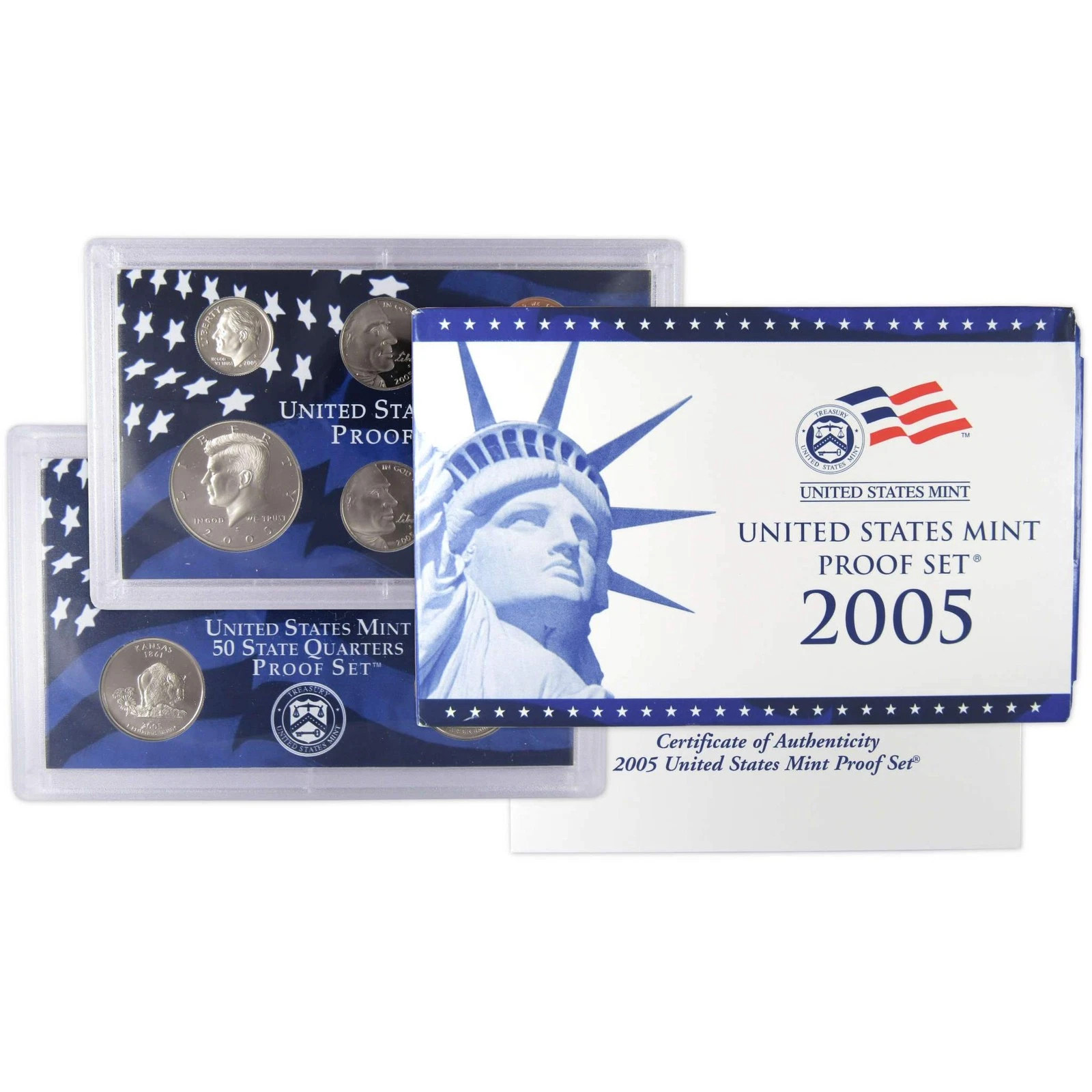2005(S) Clad Proof Set U.S. Mint Original Government Packaging W/ COA