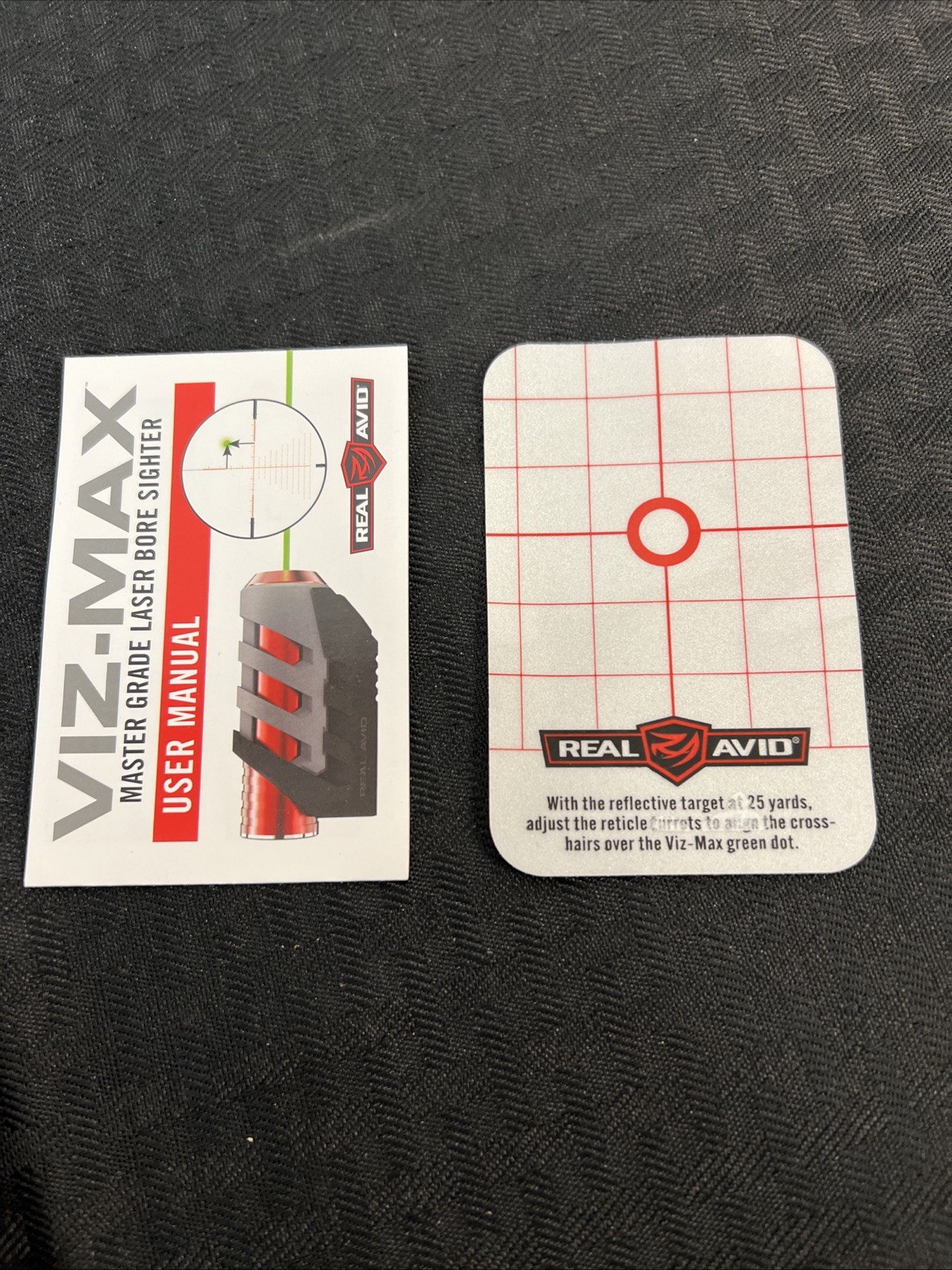 Real Avid Bore Sighting Laser Green Laser Bore Sight Kit Multiple Cal Viz Max