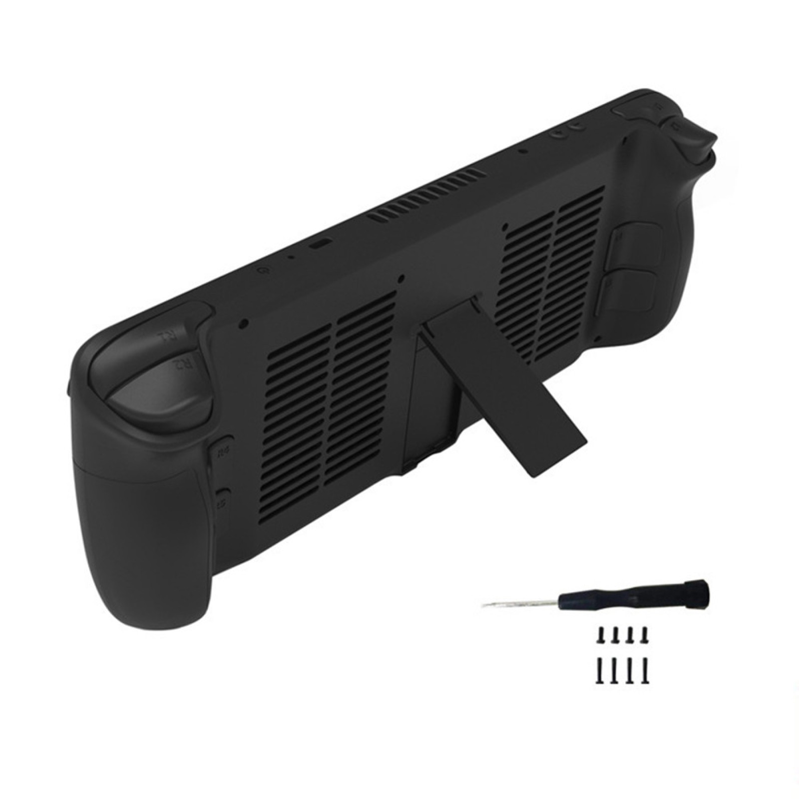 NEW Game Console Cooling Backshell Protective Case with Bracket For Steam Deck