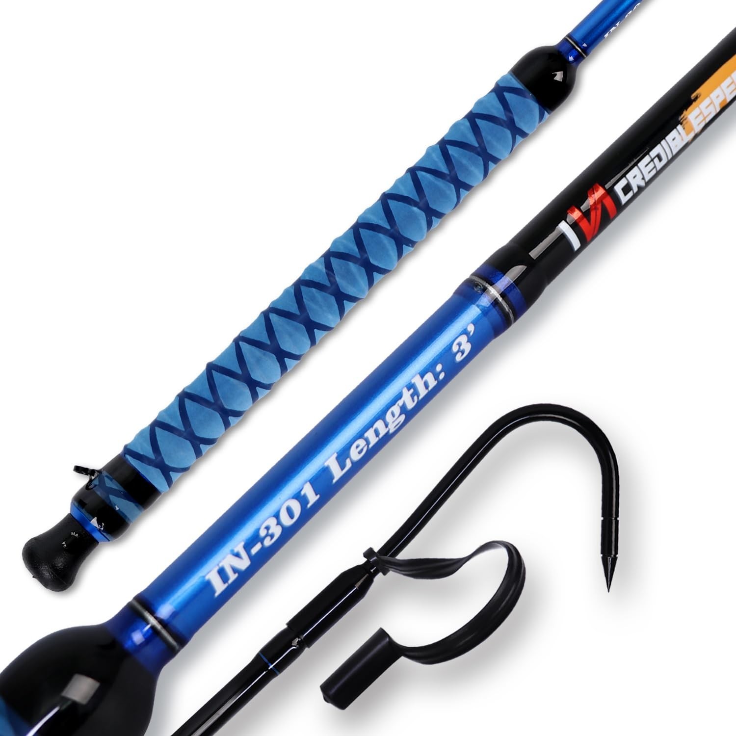 Fiblink Fishing Gaff Portable Fish Gaff with Stainless Steel Fishing Hook,Non...
