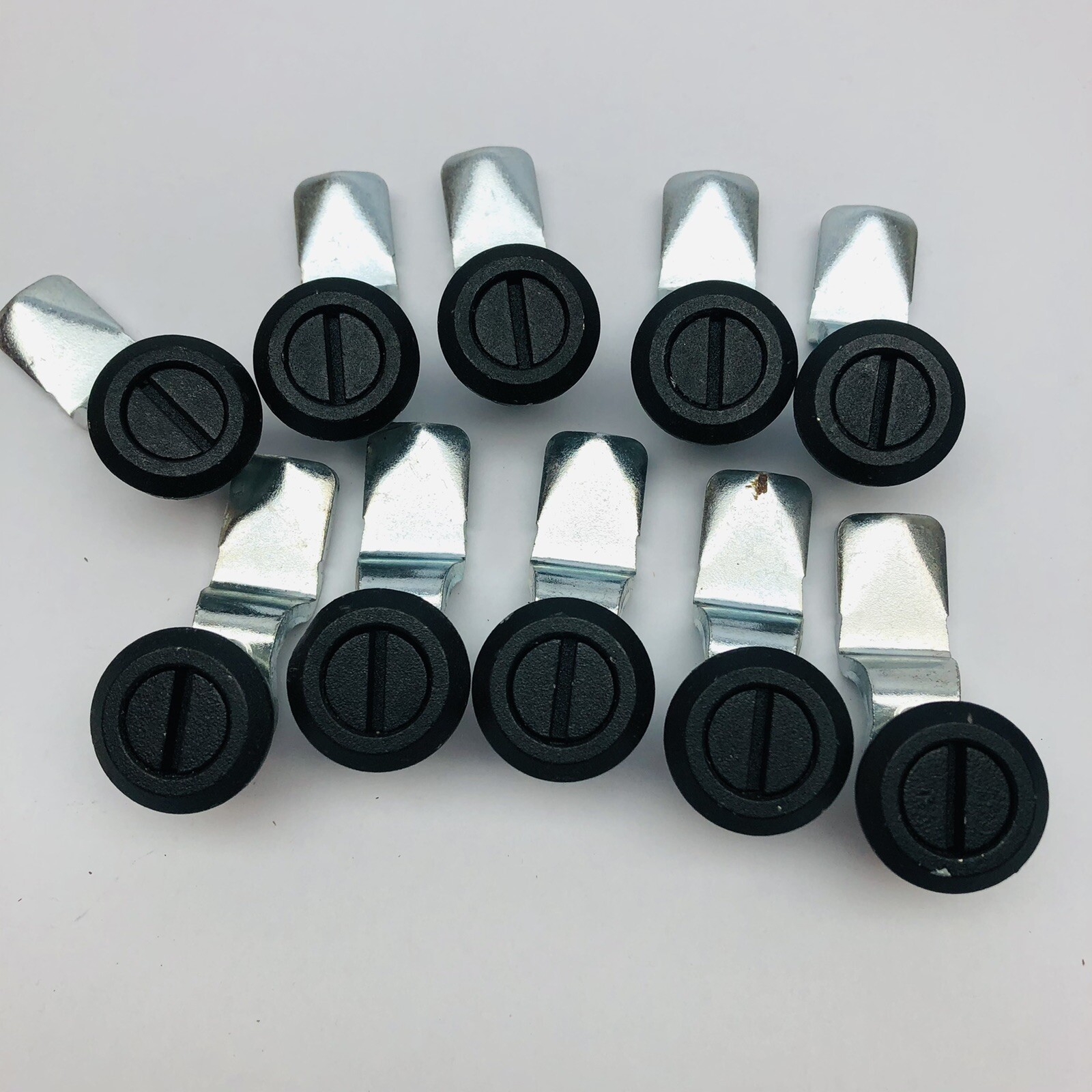 LOT OF 10 AFTER MARKET CAM LATCH KEYLOCK,BLACK PLASTIC