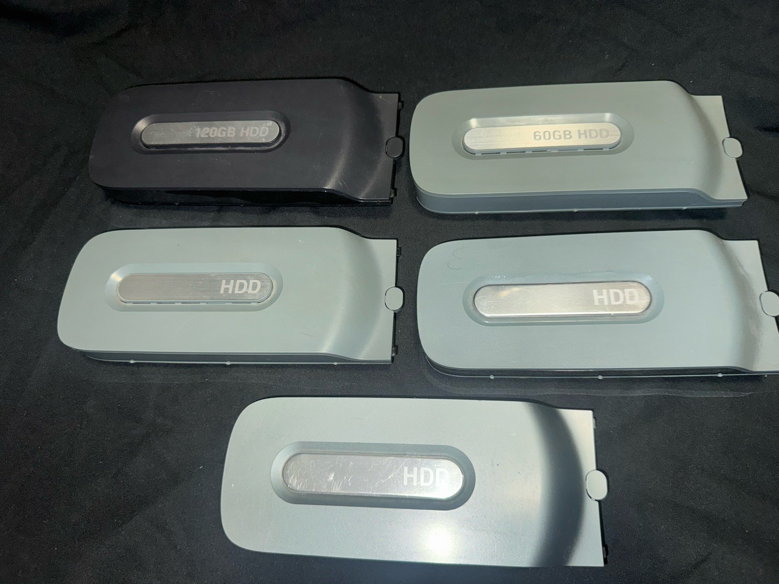 Microsoft Xbox 360 120 60 20gb External Hard Drives HDD Lot Of 5 Genuine OEM