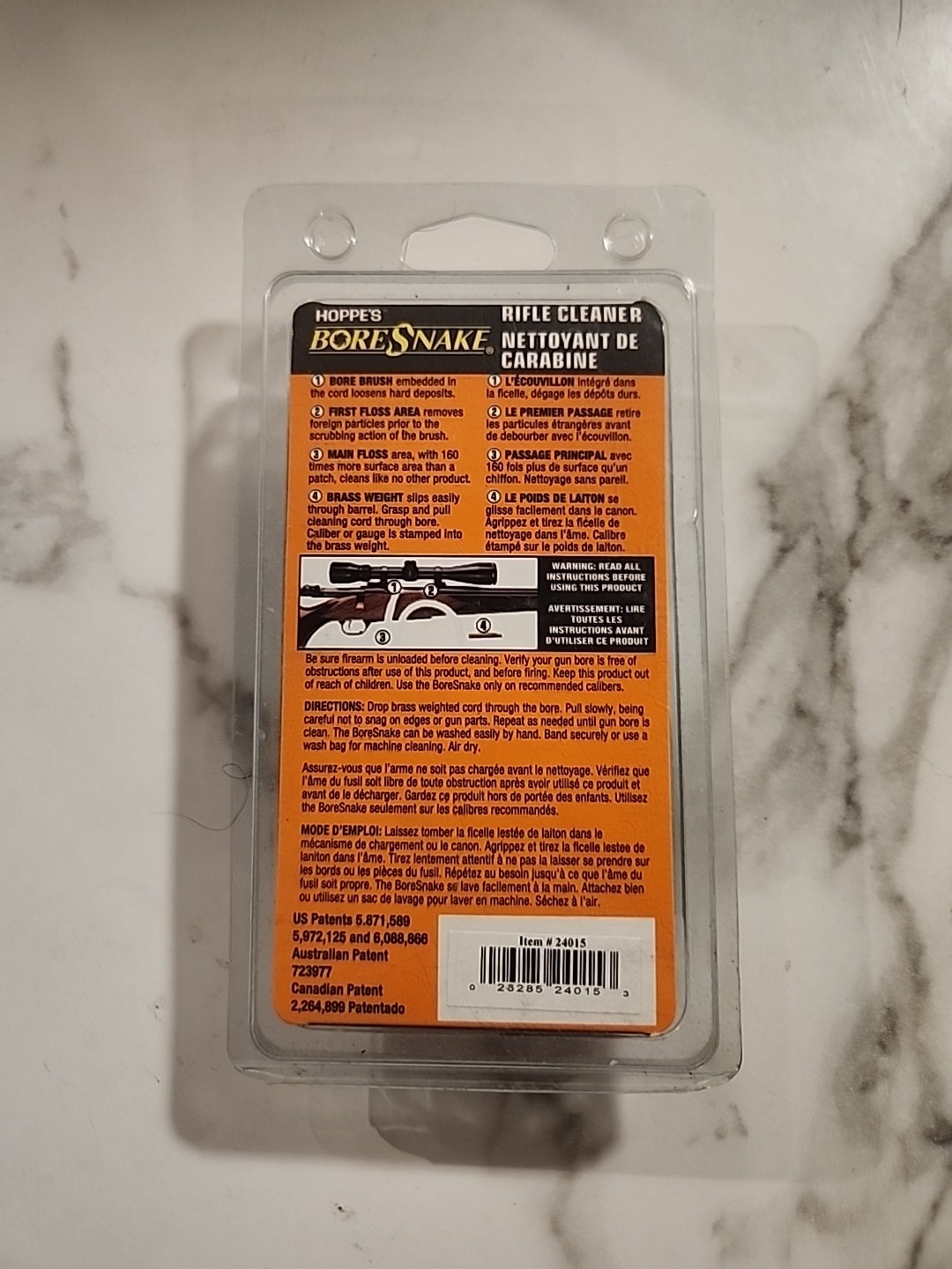 Bulter Creek 24015 Boresnake Gun Bore Cleaner For  308 and 06
