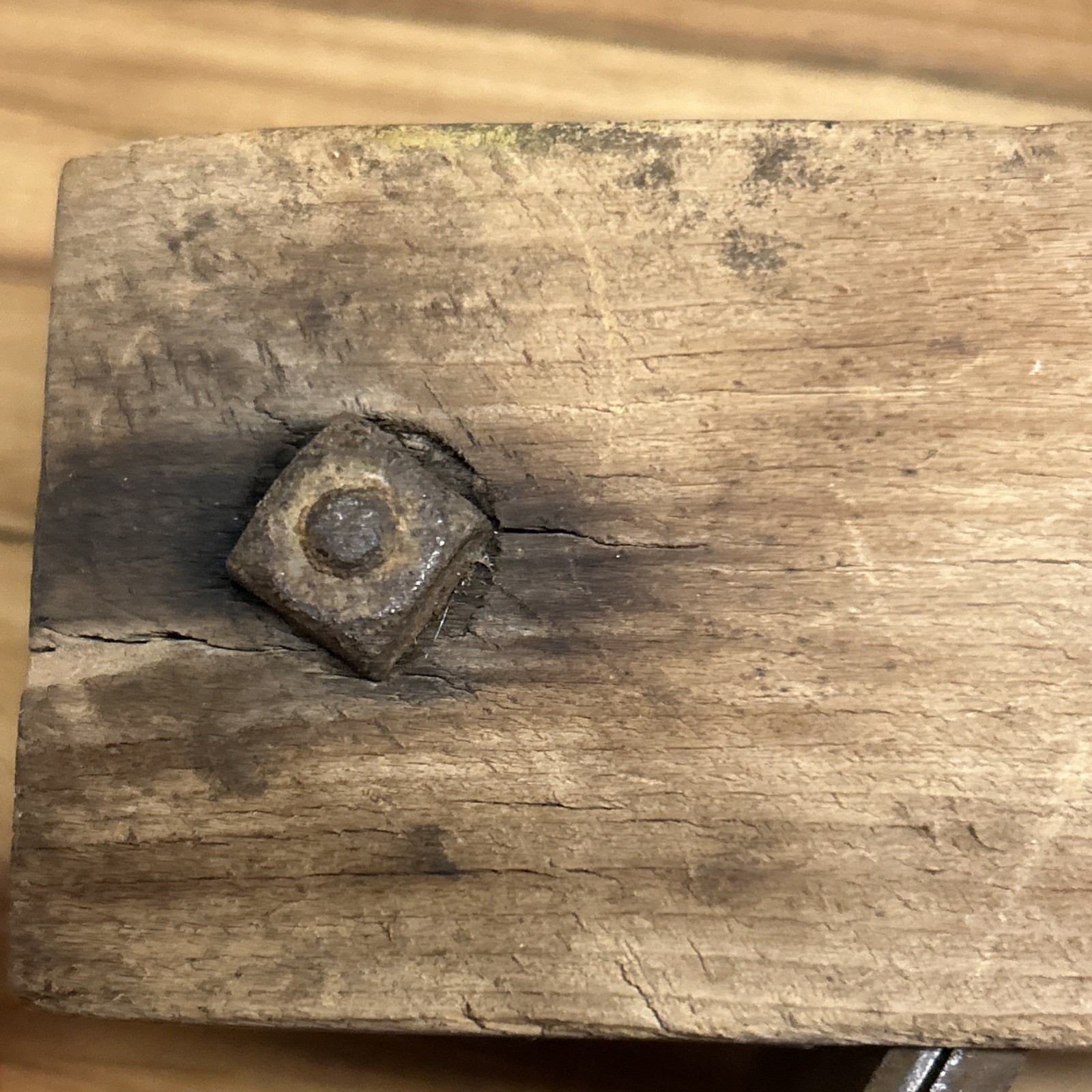 Antique Coffin Smoothing Plane Primitive Woodworking
