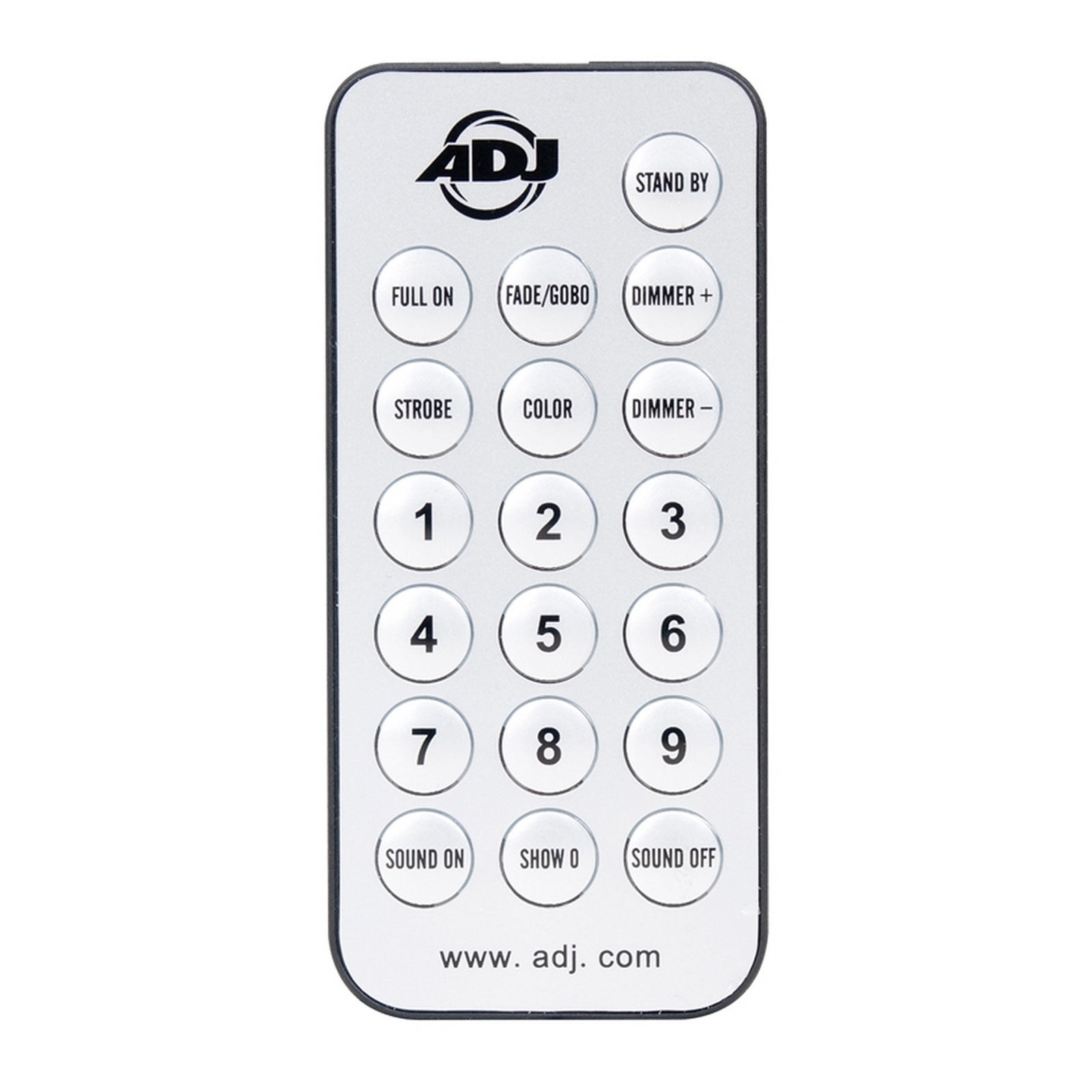 ADJ UC IR Wireless Remote For Compatible ADJ Fixtures