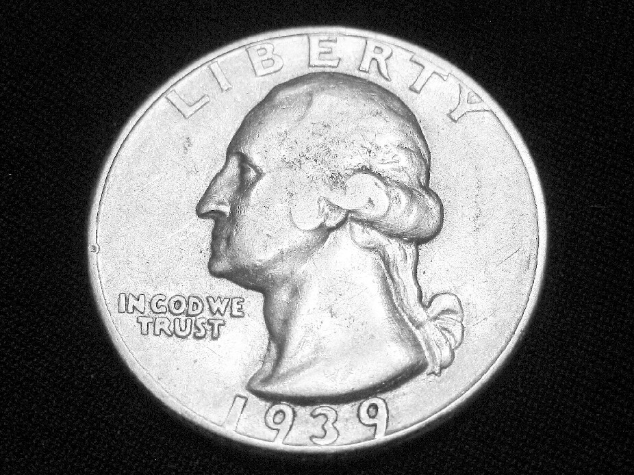 1939-D Washington Quarter -- Extra Fine