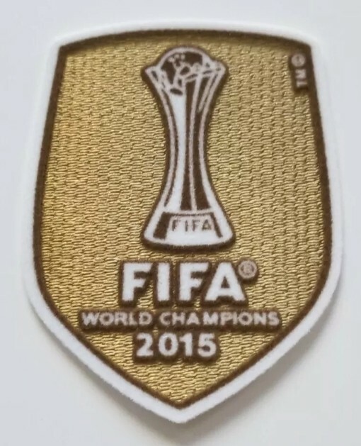 2015 FC Barcelona World Champions League Winner Badge Patch Soccer Jersey