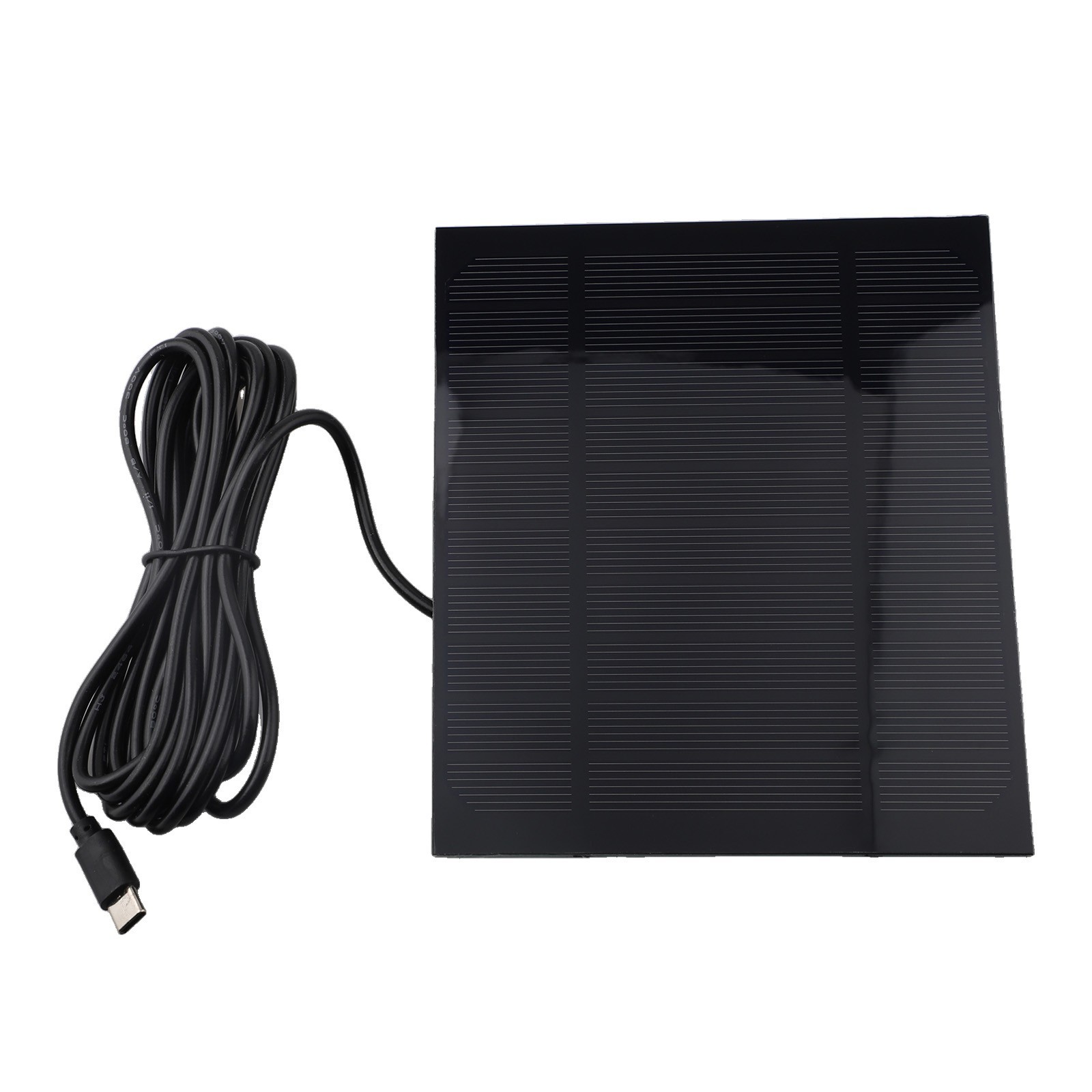 Compact 3 5W Solar Panel Charger for Type C Compatible Gadgets Outdoors