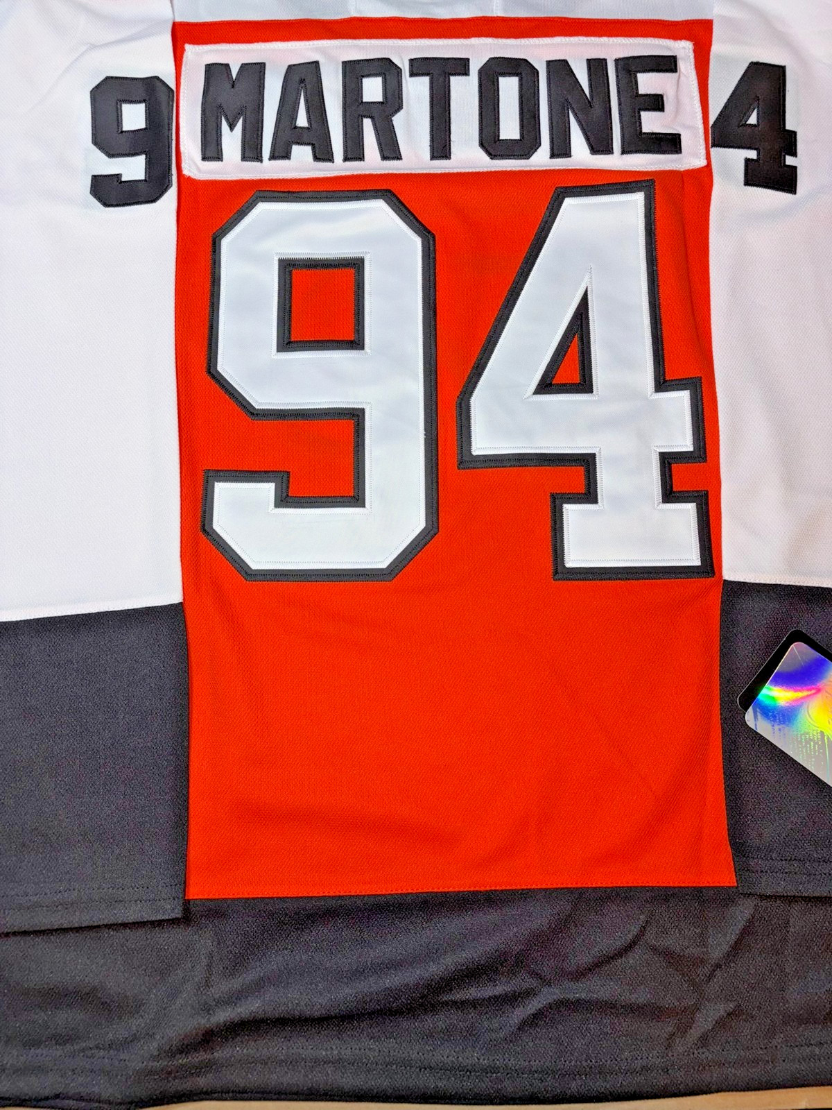 #94 Porter Martone HOME Orange Jersey NEW Stitched Philadelphia Flyers Size 56
