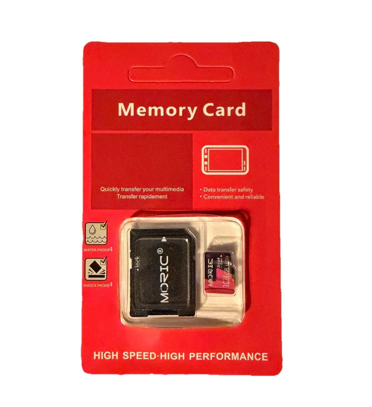 1024 GB High Speed Micro SD Memory Card, Multimedia Support