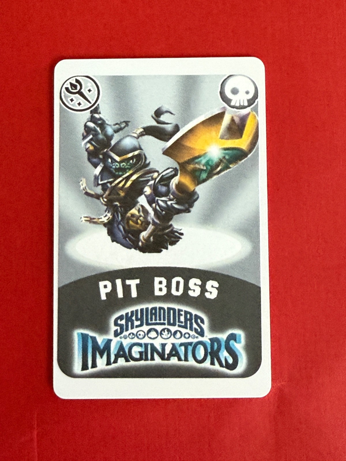 Skylanders Imaginators Pit Boss NFC Card