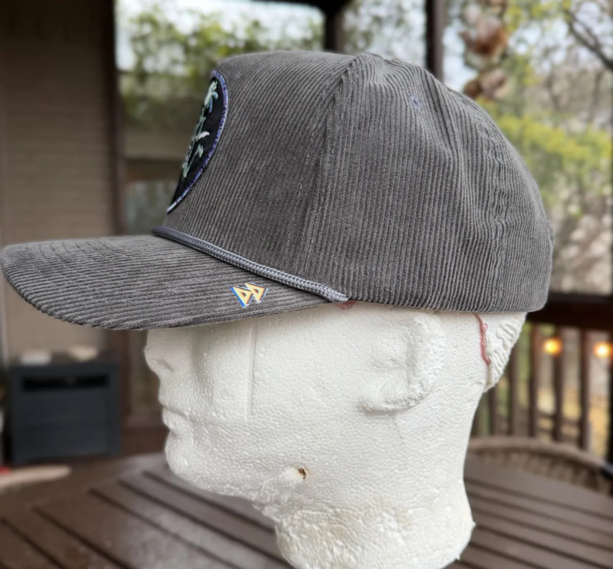 Widesread Panic "Green Note Eater" Cord Rope Hat - Gray