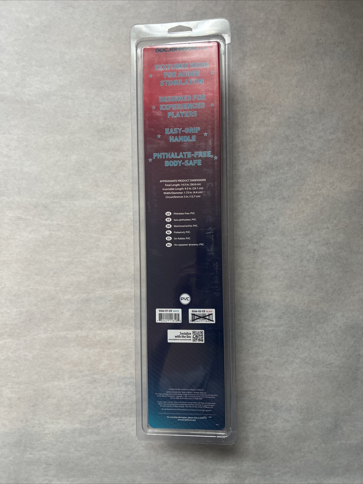 Doc Johnson The Man Handler 10 Inch Dildo
