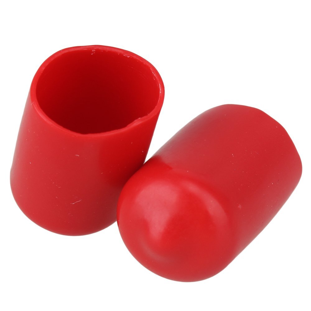 10x Rubber Hose End Cap Thread Cover for Covering Screws or other Threaded Parts