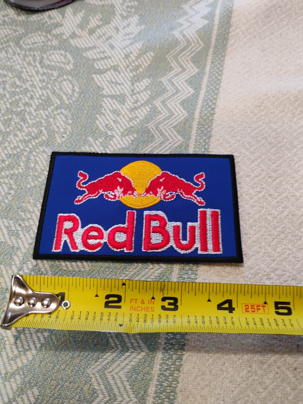 🐂🐂 Red Bull Iron On Patch