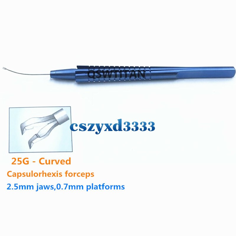 Retinal Capsulorhexis forceps eye tweezers Intraocular eye micro Instruments