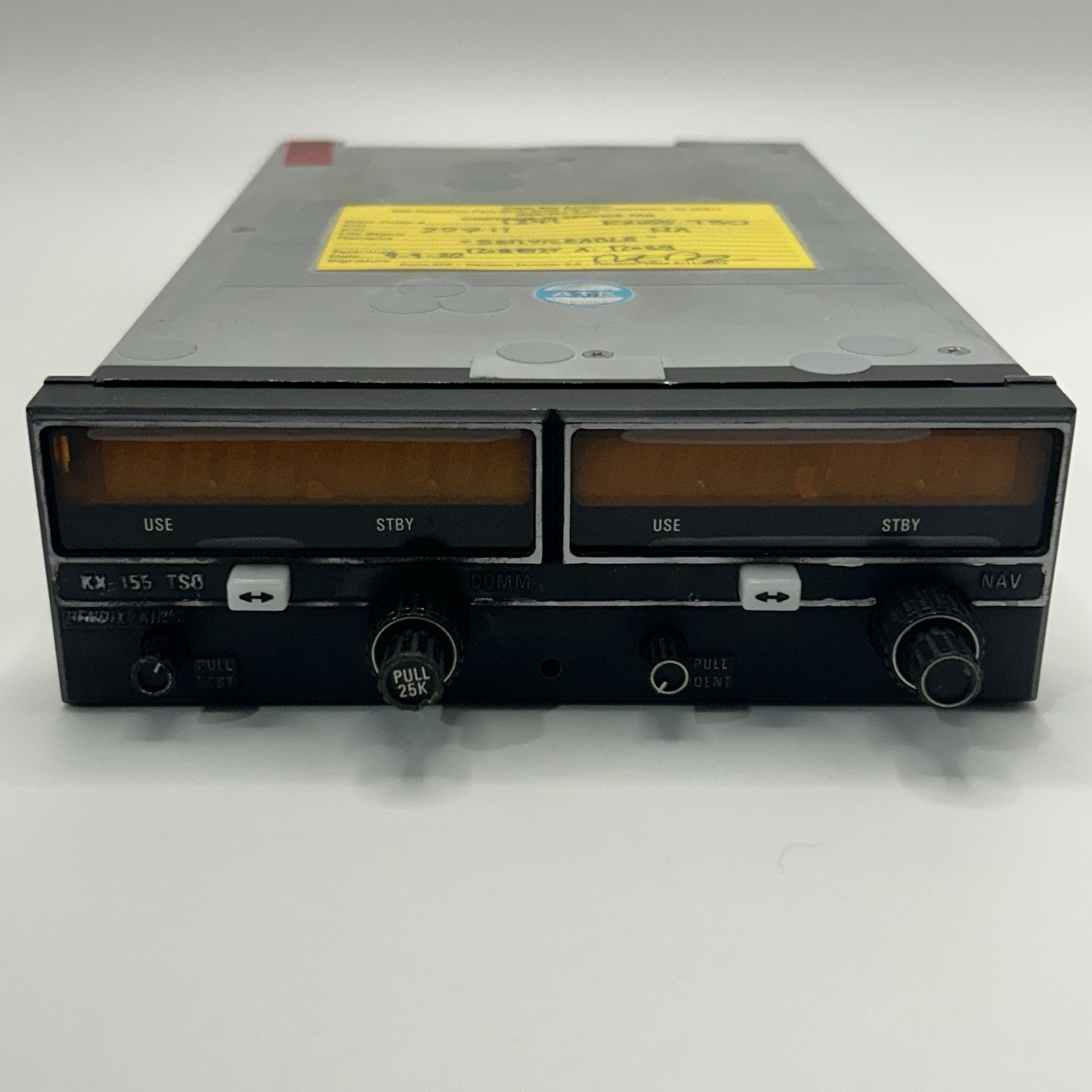 Bendix King KX155 NAV/COM 14V with GS PN: 069-1024-42 With Yellow Tag - Read