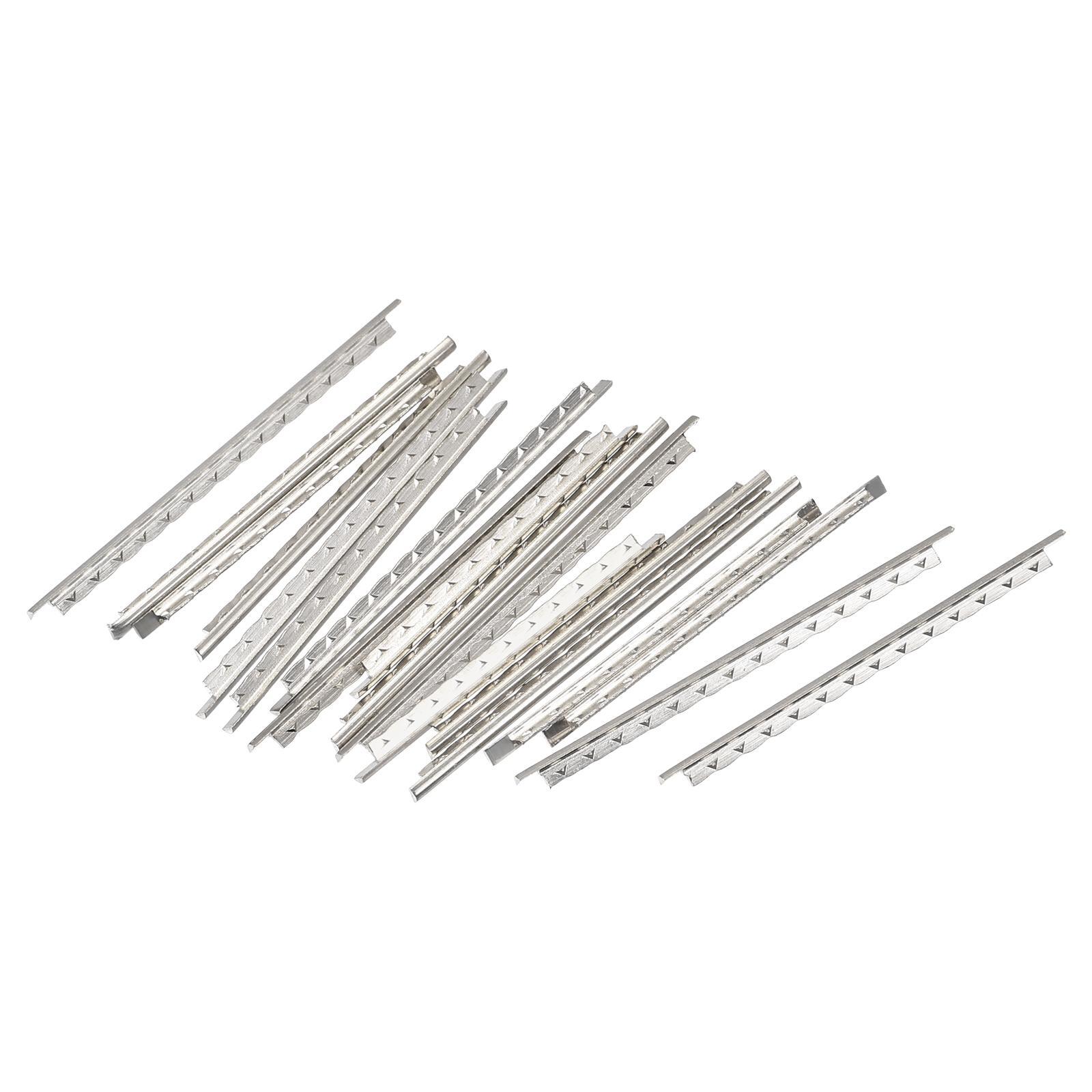 18pcs Ukulele Fret Wire Fretboard 18 Fret 1.8mm Silver Tone Replacement