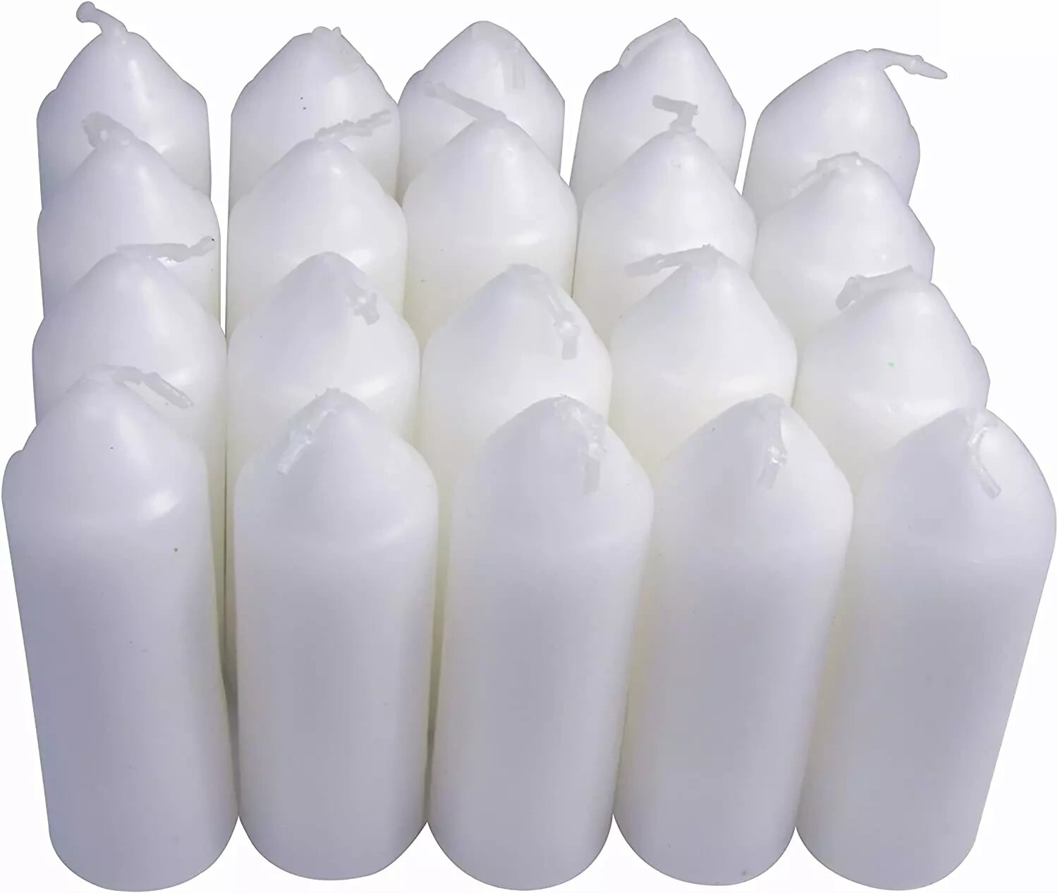 UCO 9-Hour White Candles Candle Lanterns and Emergency Preparedness, 20-Pack, 20