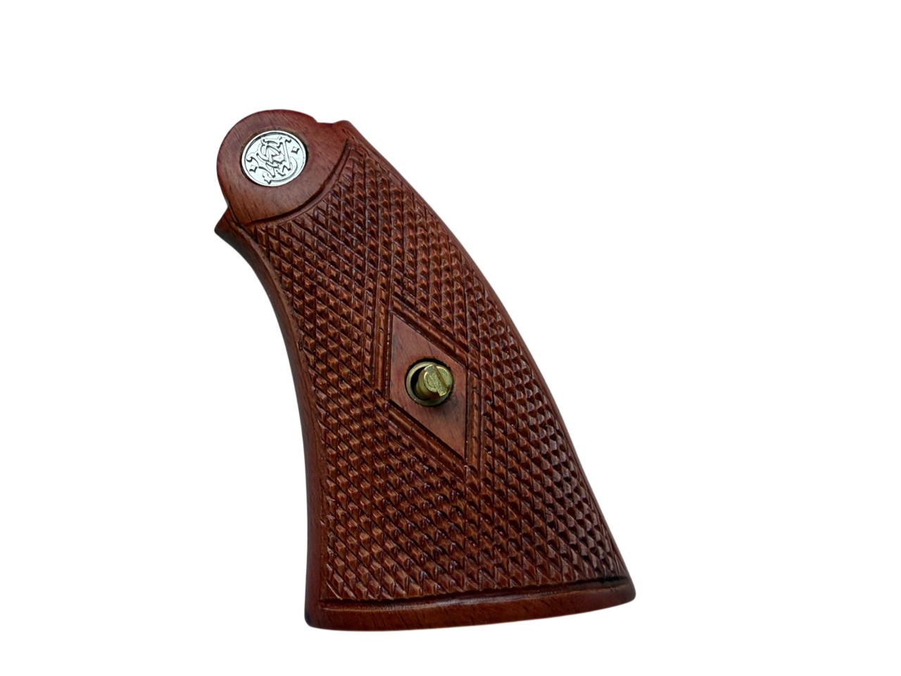 CLASSIC PANEL wood Grip For S&W Hand Ejector 3rd model .32 S&W.33 "SQUARE BUTT"