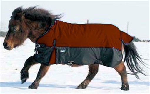 Miniature Horse Winter Turnout Blanket - Sz 48" - Burgundy - Closeout - Only One