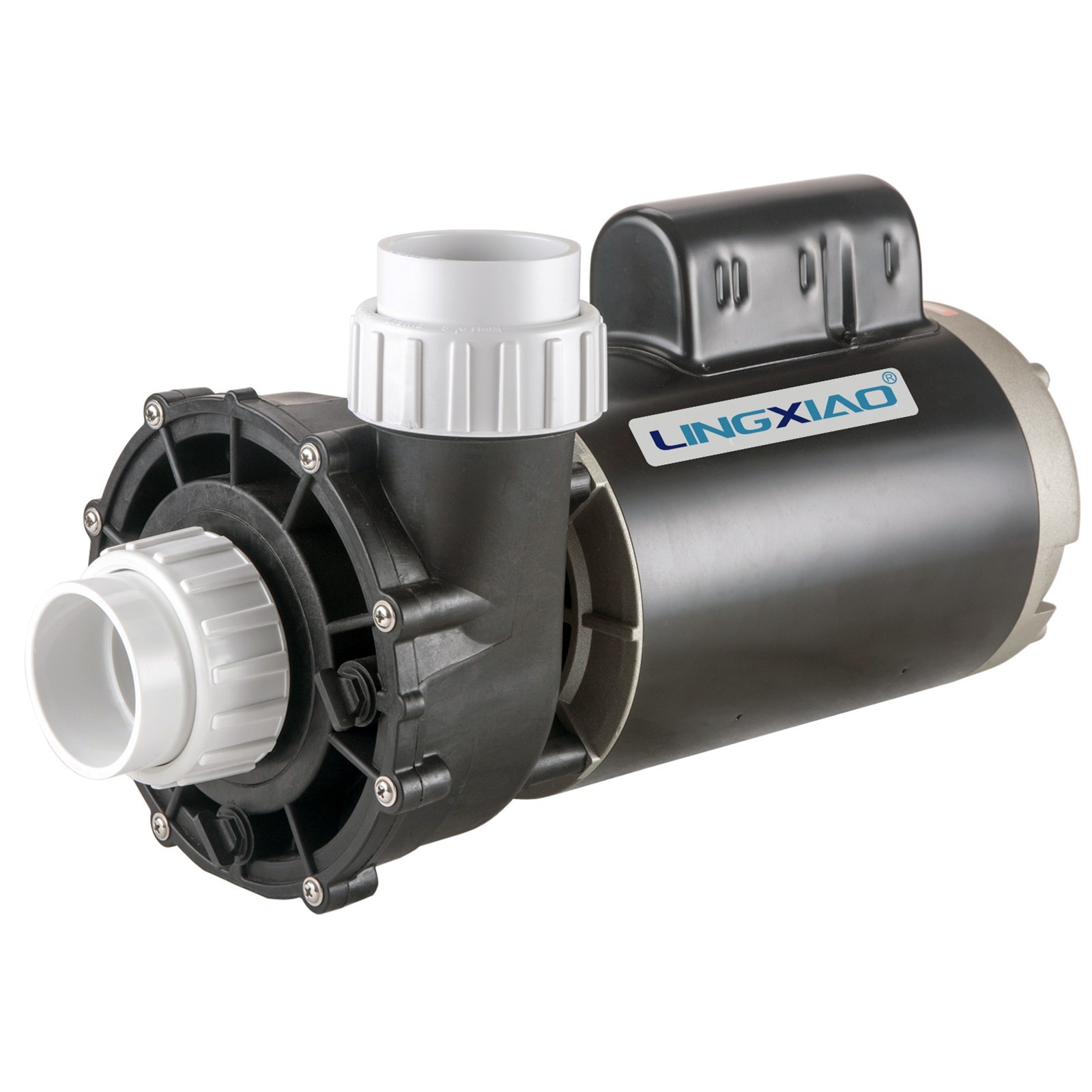 LINGXIAO 4HP SPA Pump, 2 Speed LX SPA Motor 230V/60HZ, 2" Port - 56WUA400-II(NF)