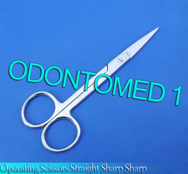 3 OPERATING DISSECTING SCISSORS 6" STR SHARP SHARP