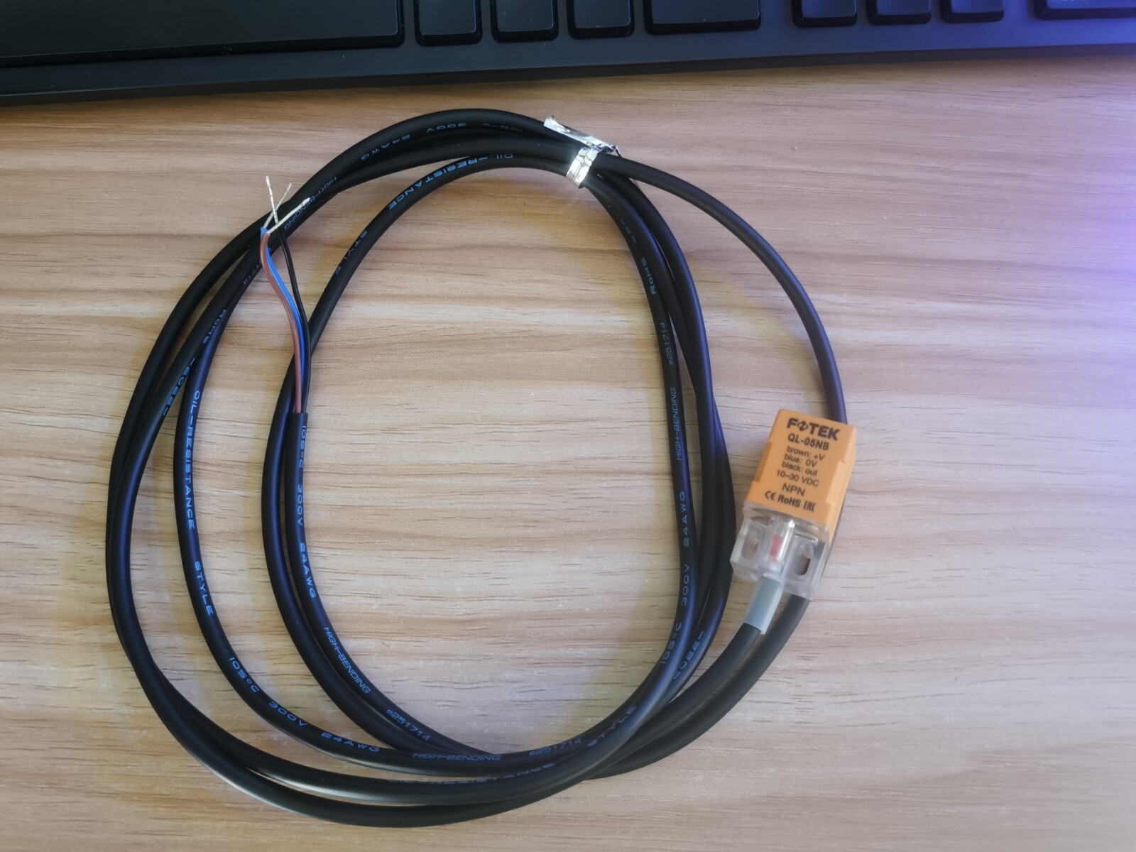 Fotek QL-05NB QL05NB Proximity Sensor NPN 10-30VDC Brand Free Ship