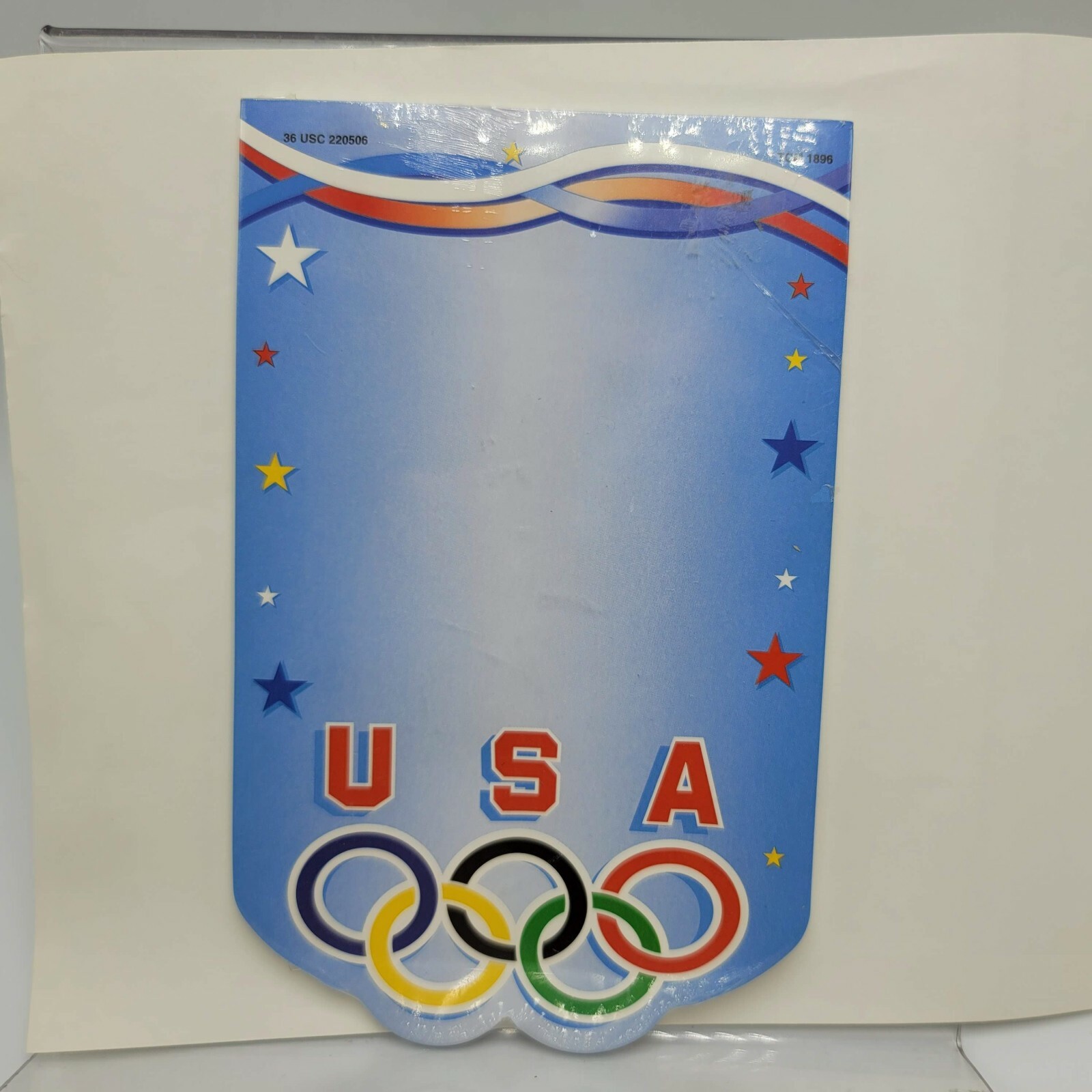 USA Olympics Note Pad TCM 1896 2000 Teacher Created Materials Memo 8"