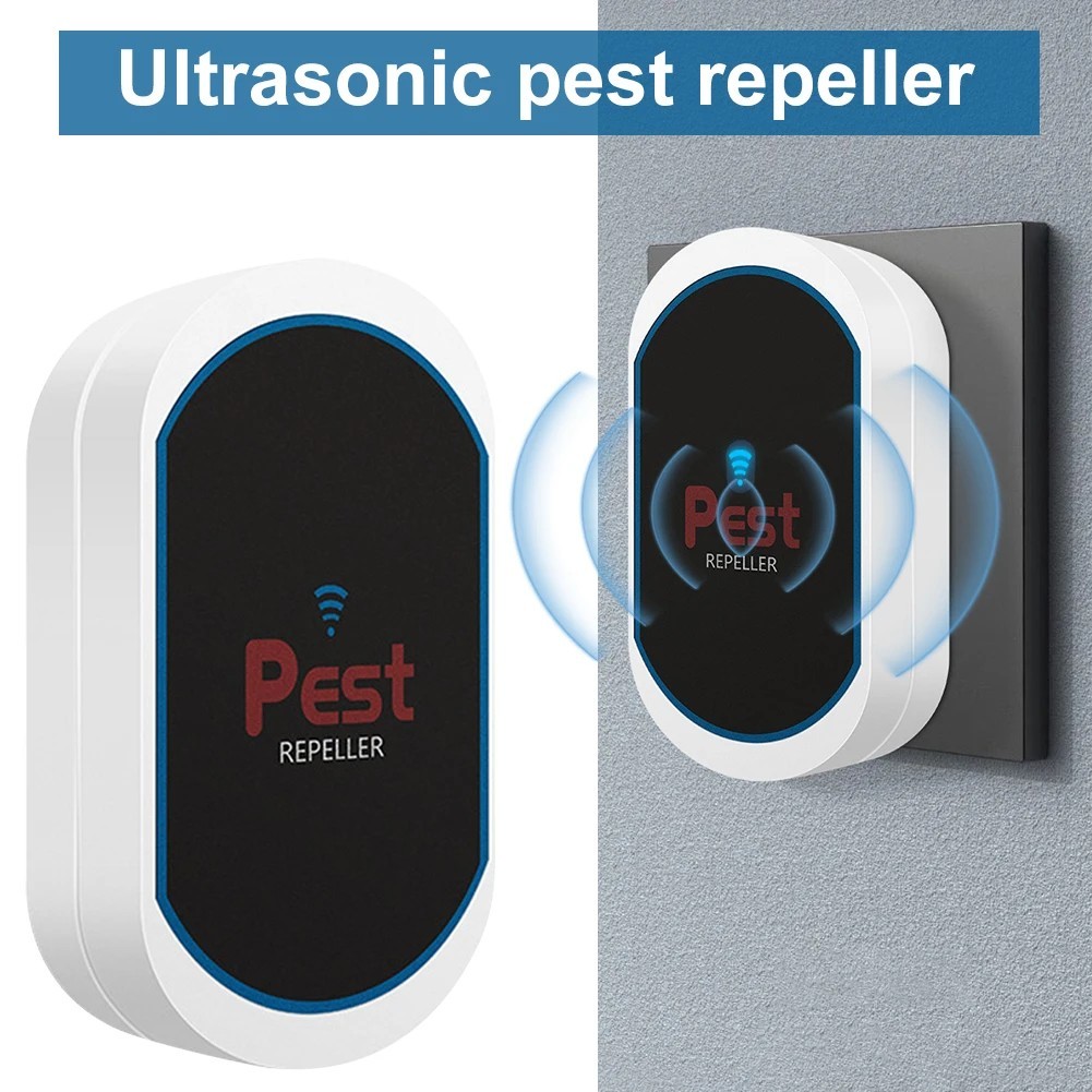 Ultrasonic Pest Repeller, No Noise, Rat Mosquito Control, advanced Device