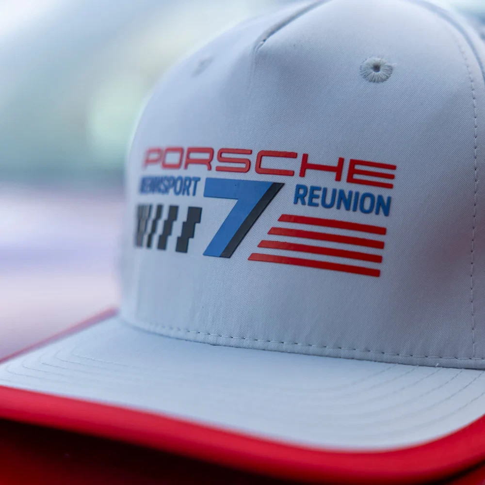 PORSCHE RENNSPORT 7 REUNION BASEBALL CAP / WHITE HAT