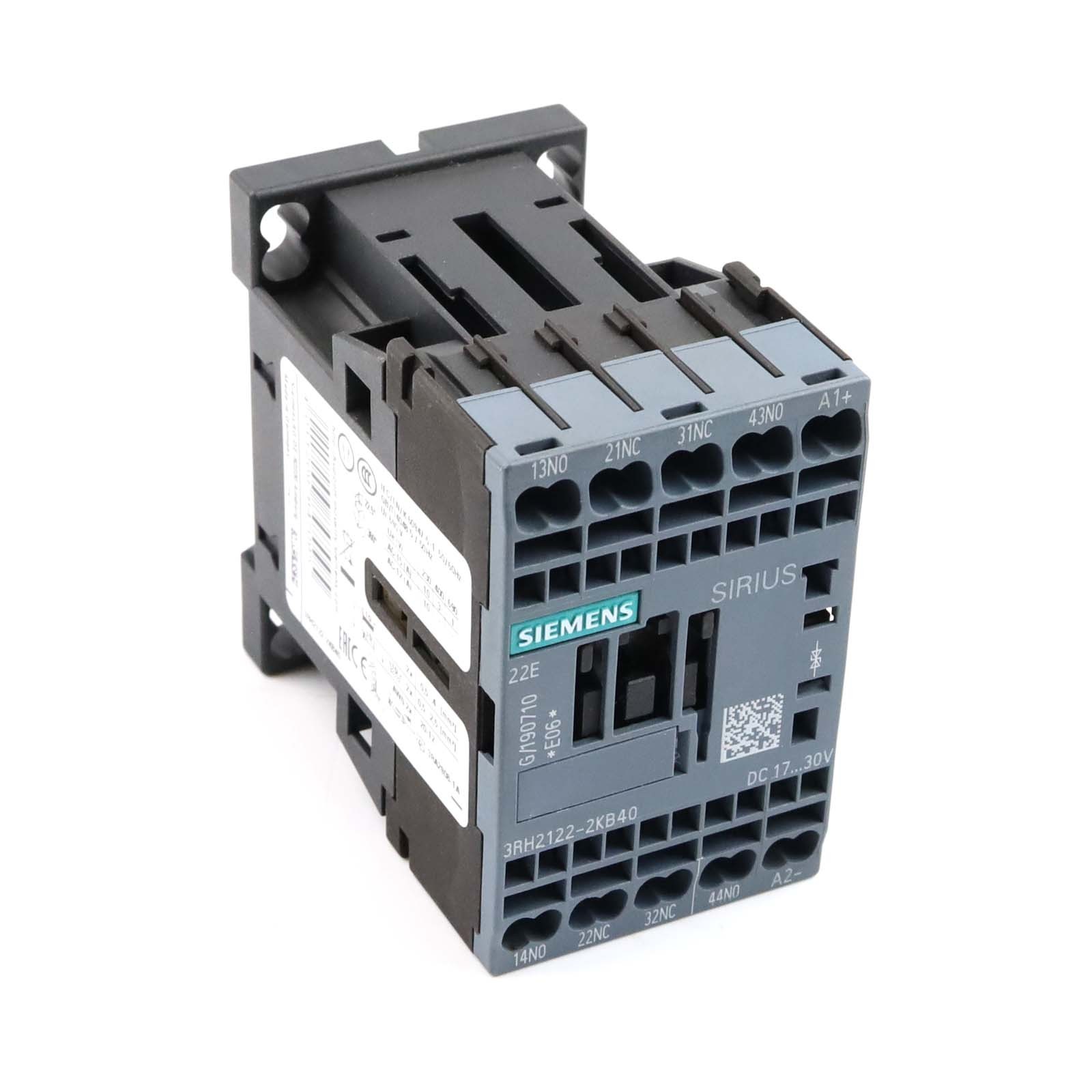 Siemens Auxiliary Contactor 3RH2122-2KB40 GEB