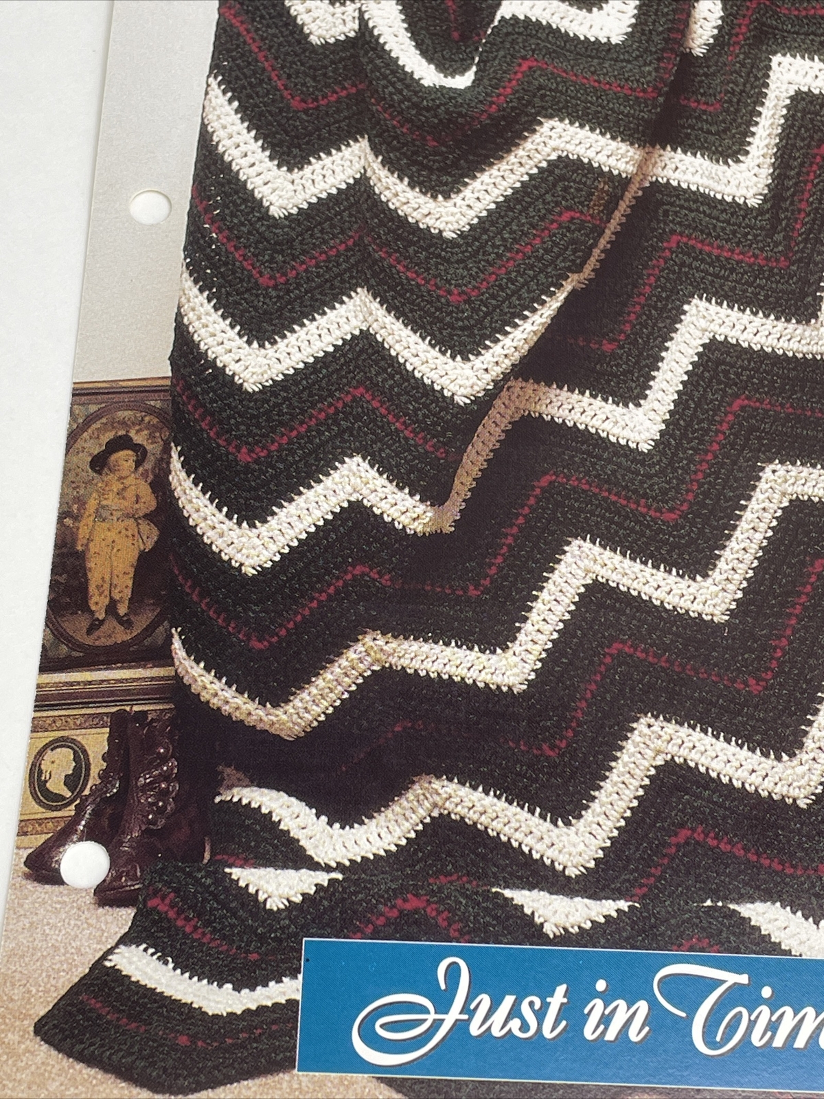 Just In Time Afghan Ripple Crochet Pattern Needlecraft Shop